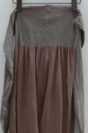 marc le bihan strapless tube top dress 21944-E21 BOIS DE ROSE wood rose